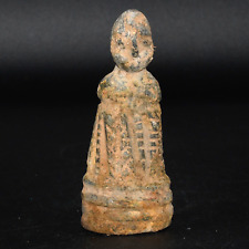 Ancient Bactrian Stone Statue Figurine with Engravings Circa 2500 - 1500 BC picture