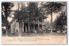 c1905 Mill Park Hotel Built 1752 Pottstown Pennsylvania PA Rotograph Postcard picture
