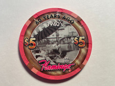 Flamingo Las Vegas $5 Casino Chip 2006 60 Years Limited Edition 1940's picture