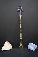 Double-faced Egyptian Gemstones ANKH ( key of life ) stick picture