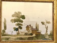 2 Antique Georgian embroidery artworks for sale picture