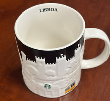 2023 Starbucks Embossed City Mug Cup Relief Series Lisbon Lisboa 16oz Portugal picture