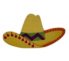 Coton Colors Happy Everything Yellow Sombrero Retired HTF Large Attachment picture