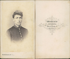 Barberon, Bordeaux, Infantry, Military Vintage cdv albumen print CDV, print picture