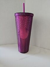 2022 Halloween Starbucks Bling Berry Studded Tumbler Cold Cup Venti 24oz picture