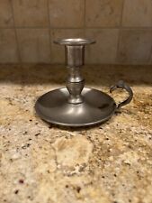 Vintage Woodbury Pewter Candlestick Holder  picture