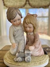 Treasured Memories Figurine Floors Are Best For Playing 1981 Enesco E-7939 Decor picture