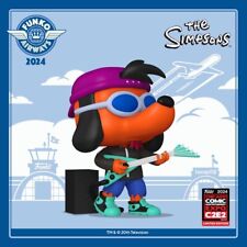 Funko Pop Poochie 2024 C2E2 Official Shared Sticker Simpsons Pre Order picture