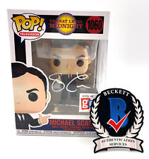 STEVE CARELL Signed Autograph THE OFFICE Funko POP 1060 BECKETT picture