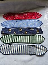 Longaberger ONE SMALL Handle Tie CHOOSE ONE from FIVE (5) Fabric Options picture