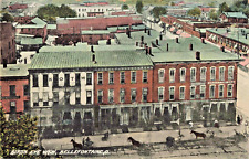 Postcard OH Bellefontaine Ohio-Bird's Eye City View-Antique Vintage c1907 (D11) picture
