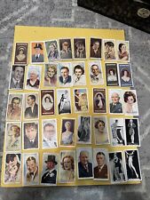 10 x Celebs/famous/film/radio Cigarette/tobacco Cards Random Lot 1920’s-30’s picture
