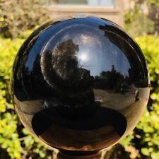 2.94LB TOP Natural Silver Obsidian Sphere Crystal quartz Ball Healing 766 picture