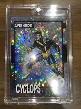 MARVEL KITH Fleer X-MEN '92 Cyclops HOLO Silver 1/1299 Collector Card Limited picture