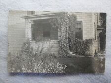 Antique Our Back Porch, 2325 Hampshire Street, Quincy, Illinois RPPC Postcard picture