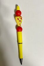 NEW Beaded Ink Pens Custom Penpal Stationery Ballpoint Pizza Delivery driver picture