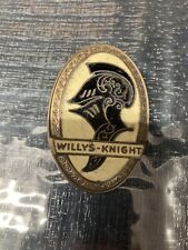 Willys Knight Car Radiator  Badge Emblem 1929 To 31 picture