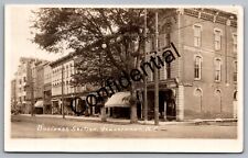 Real Photo Business Section At Gouverneur NY St. Lawrence New York RP J217 picture