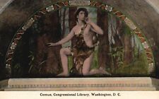 Washington, DC, Comus, Congressional Library, Unused Vintage Postcard e5290 picture