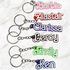 Custom Name Keychain, Zipper Pull, Personalized & 3D Printed MAX 10 CHARACTERS picture