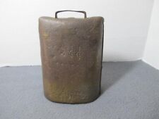 Large Heavy Brass Antique Dutch Cowbell Signed Mitkam & PPK picture