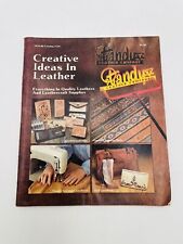Vintage 1979-80 TANDY LEATHER Company Creative Ideas In Leather Craft Catalog picture