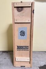 Booker’s True Barrel Bourbon Whiskey Wood Box, Empty picture