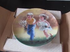 Vintage 1980s Zolan Collector's Plates Childhood Friendship Series (5 of 6) picture