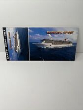 Vintage Carnival Spirit Cruise 12 Postcard Album Book picture