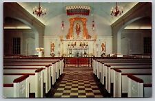 Saint Bedes Catholic Church Williamsburg Virginia Shrine Our Lady VNG Postcard picture