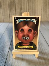 Topps Trading Card 1988 Garbage Pail Kids Sticker “Winkless Wally” #500a ⭐️ picture