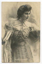 c 1902 French Theater LENDER Fashion Undivided Back photo postcard picture