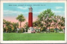 Vintage 1930s UNIVERSITY OF ALABAMA Tuscaloosa Postcard 