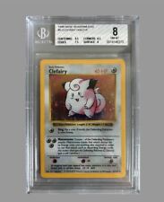1999 Pokemon Base Shadowless #5 Clefairy - Holo BGS 8 w/ 9.5 picture