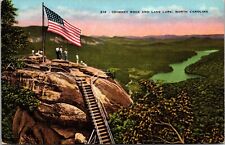 Postcard Lake Lure Chimney Rock NC North Carolina picture
