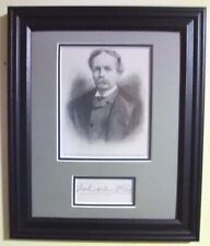 Whitelaw Reid(1837-1912) / Autograph/ 1892 Republican VP Candidate /Framed 8x10