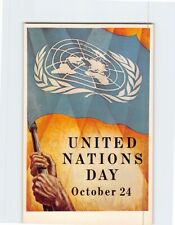 Postcard United Nations Day Poster October 24 1953 picture