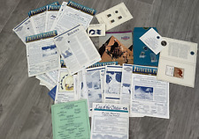 Pacific Princess Cruise Ship 1998 Holy Land Patter Pins Brochures Mixed Lot picture