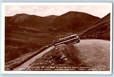Glenshee Scotland Postcard Top Bend of Devil's Elbow c1940's RPPC Photo picture