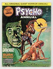 Psycho Annual #1 GD/VG 3.0 1972 picture