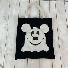 Disney Word / Land Mickey Mouse Ghost Trick Or Treat Halloween Bag Tote - Rare picture