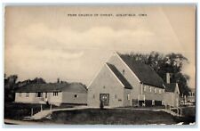 c1930's Park Church Of Christ Goldfield Iowa IA Unposted Vintage Postcard picture