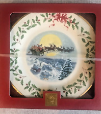 Lenox Annual Holiday Collector Plate - 2002 - In Original Box NIB picture