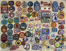 HUGE Lot Vintage BSA - Boy Scout Cub Scout Patches and Pins, Bear Book, More picture