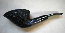 BRAND NEW MORETTI TOBACCO PIPE HAND MADE IN ITALY ELUNIUM FREEHAND RUSTICATED picture