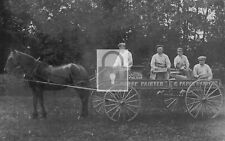 T K Stevens House Painter Horse Wagon Finland Pennsylvania PA Reprint Postcard picture