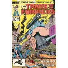 Transformers #13 1984 series Marvel comics NM minus Full description below [b] picture