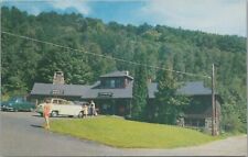 Postcard Trading Post + US Post Office Candlewood Isle Candlewood Lake CT  picture