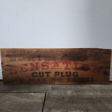 Cortlands Sensations Cut Plug Wood Sign Box 27