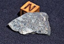 JUANCHENG (H5) - 2.09 g meteorite slice - Awesome Crust & Breccia picture